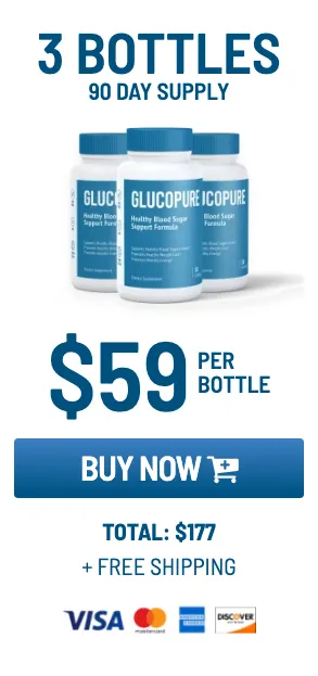 GlucoPure - 3 Bottle Pack