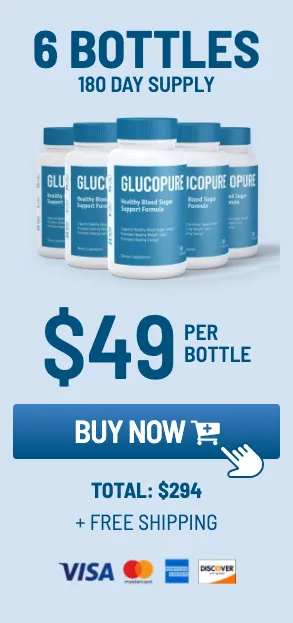 GlucoPure - 6 Bottle Pack